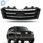 Gloss Black Front Upper Grille for Ford Expedition (2015–2017)