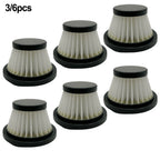 6X Replacement Washable Filters for Horsepower Duck D015 (Vacuum Cleaner)
