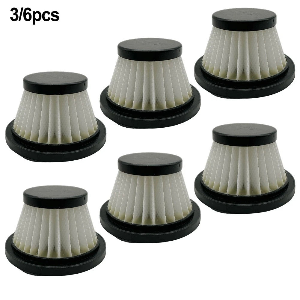 6X Replacement Washable Filters for Horsepower Duck D015 (Vacuum Cleaner)