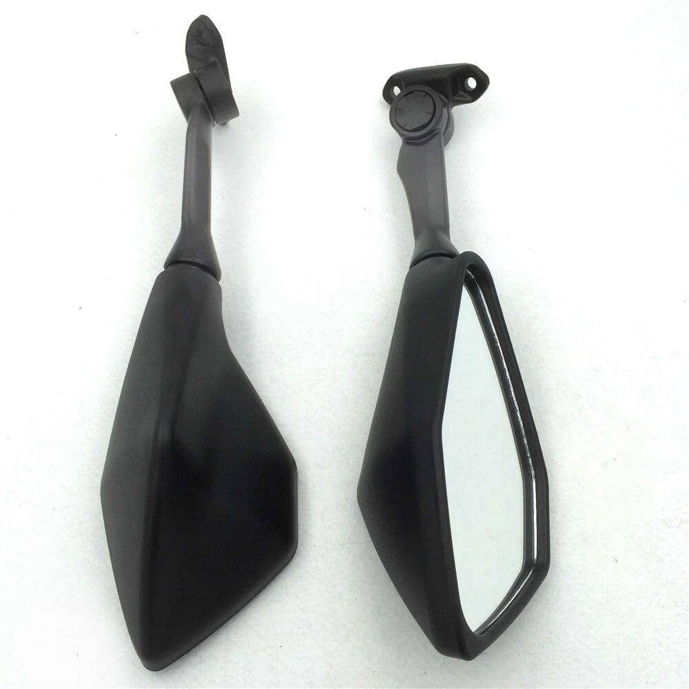 Set of 2 Black Rear View Mirrors for Kawasaki Ninja 300R EX300 (2013–2015)