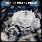 Water Pump for Chevrolet Captiva Sport (2010–2015) No. 24439798 w/ Rubber Ring Kit