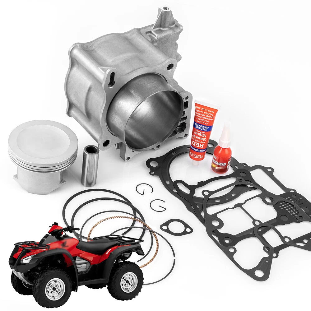 Top End Gaskets Kit & Piston Rings for Honda TRX680FA/FGA SXS700 M2/M4