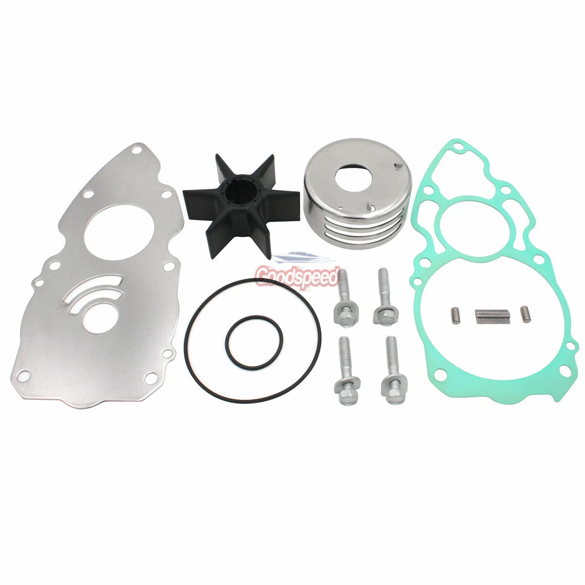 Water Pump Repair Kit 6AW-W0078-00-00 for Yamaha Marine 300HP 350HP (2000–2023)