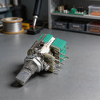 Volume Potentiometer with Switch A103 A503 Dual Gang for Audio Projects