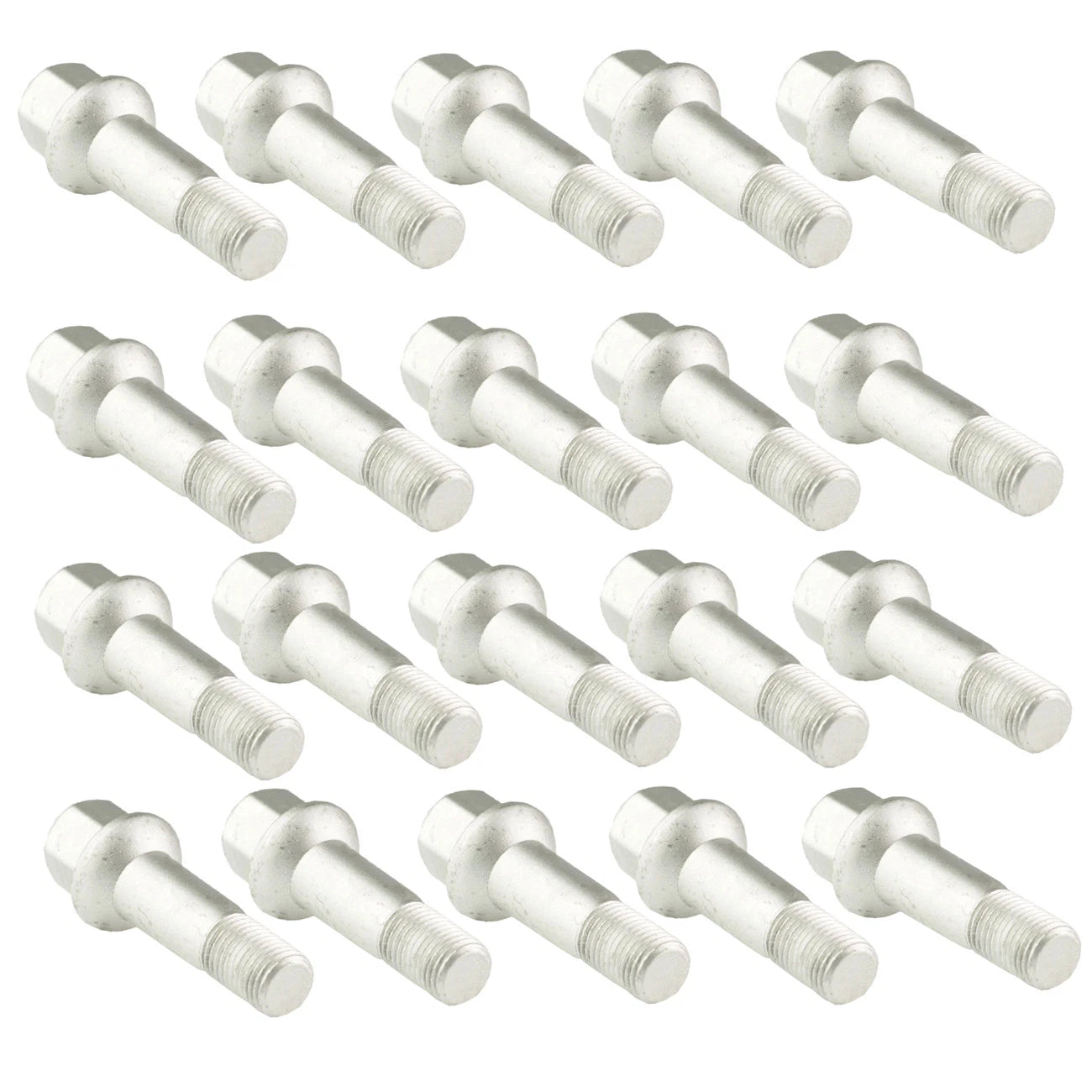 Set of 20 Wheel Lug Bolts Nuts for Mercedes W220 W204 W164 W251 (2000–2010)
