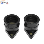 2X Carb Intake Manifold Boots for Yamaha TT350 XT350 (1986–1987) 42U-13596-01-00