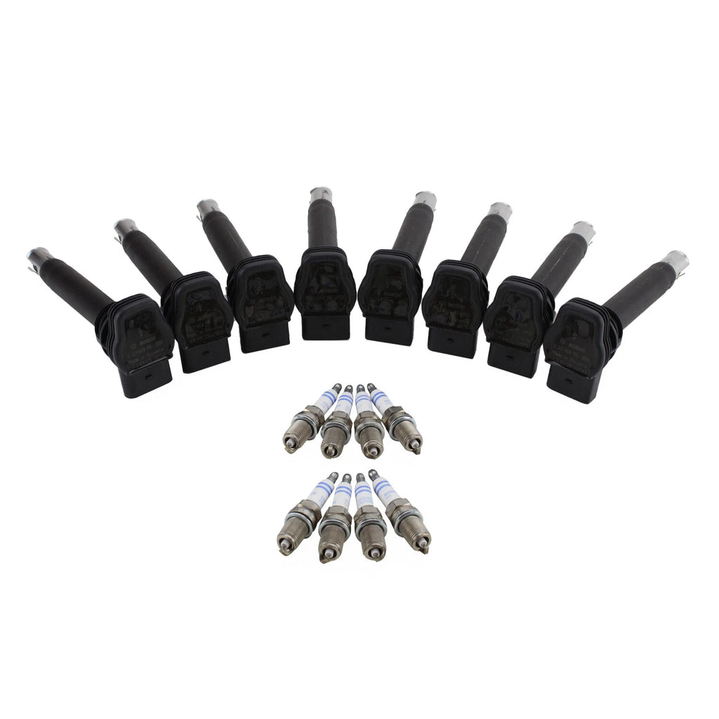 Set of 8 Ignition Coils & Spark Plugs for Audi R8 RS5 V8 (2008–2015)