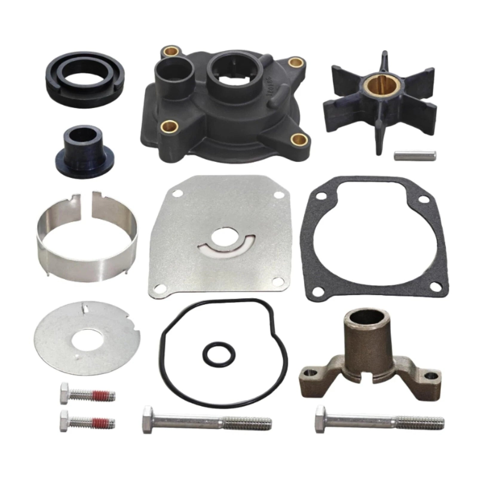 Water Pump Impeller Kit w/Housing for Johnson/Evinrude Outboards (391635)