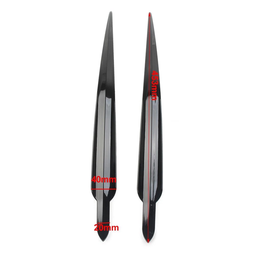 Rear Fender Top Center Trim for Harley Trike Tri Glide Ultra (2014–2023) Black