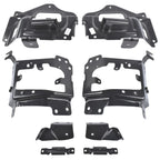 Set of 8 Front Bumper Support Brackets for Chevy Silverado 1500 (2014-2015)