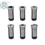 6PCS Square Collet Set 1/4'', 5/16'', 3/8'', 1/2'', 5/8'', 3/4'' US