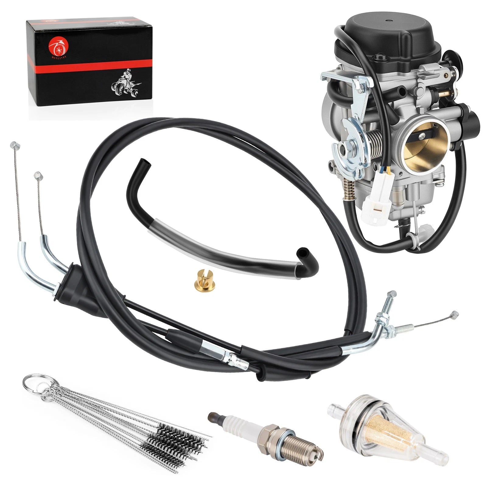 Carburetor & Fuel Filter Spark Plug Cable for Suzuki DRZ400S (2000–2018)