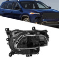 Right HID Xenon Clear Projector Headlight for Jeep Cherokee (2014–2018)
