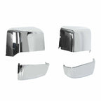 Tow Mirror Cap Cover Chrome for Chevy Silverado GMC Sierra (2014–2019)