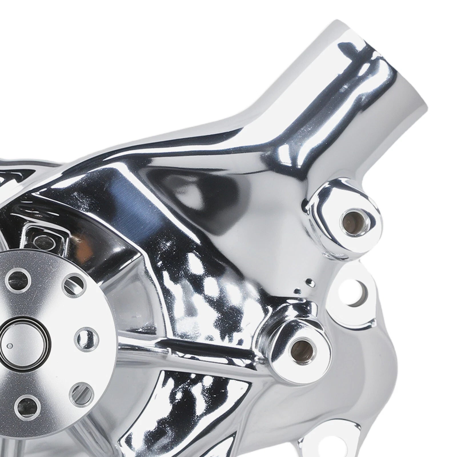 Long Water Pump for Chevy Big Block 396 402 427 454 V8 (1969–1987) Chrome Aluminum