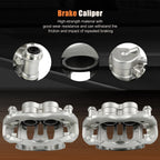 Front Pair Brake Calipers w/ Bracket for Mercedes-Benz Sprinter (2007–2008)