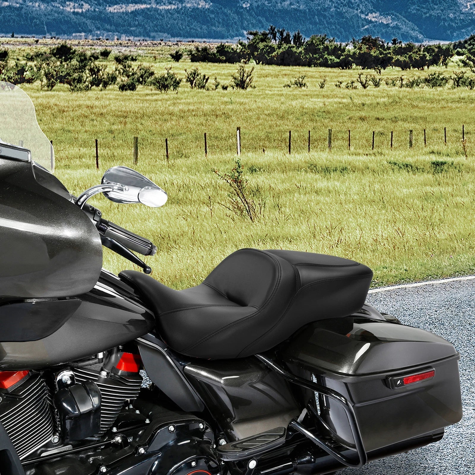 Driver & Passenger Seat for Harley Street Glide Tri Glide (2009-23)