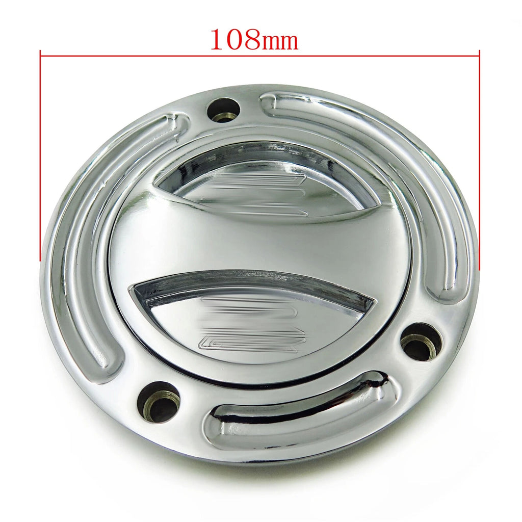 Keyless Gas Cap for Suzuki GSXR600 GSXR750 (2004–2021) Fuel Twist Off