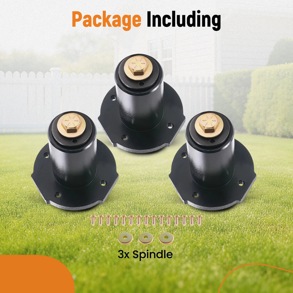 3 Spindle Assembly for Gravely/Ariens 32"-72" (59215500, 59225800)