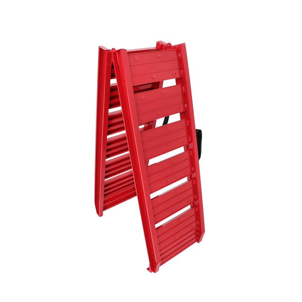 Aluminum Loading Ramp for Motorcycle ATV Truck Car (550 lbs Capacity, 72")