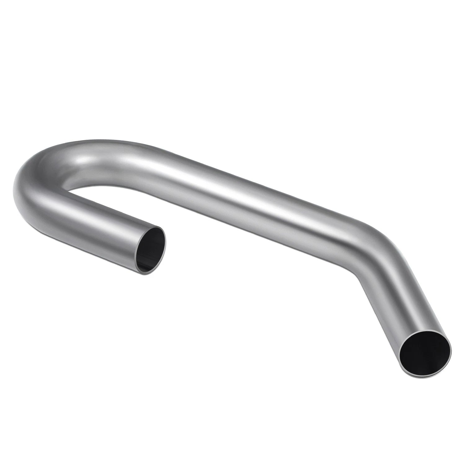 2X 45 Degree U Bends 18-Gauge 2 Inch OD Mild Steel Exhaust Pipe