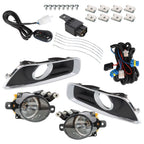 Fog Light Covers for Chevrolet Malibu (2013-2015) Black
