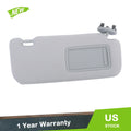 Sunvisor Gray Right Side with Mirror for Toyota Corolla (2009–2013)