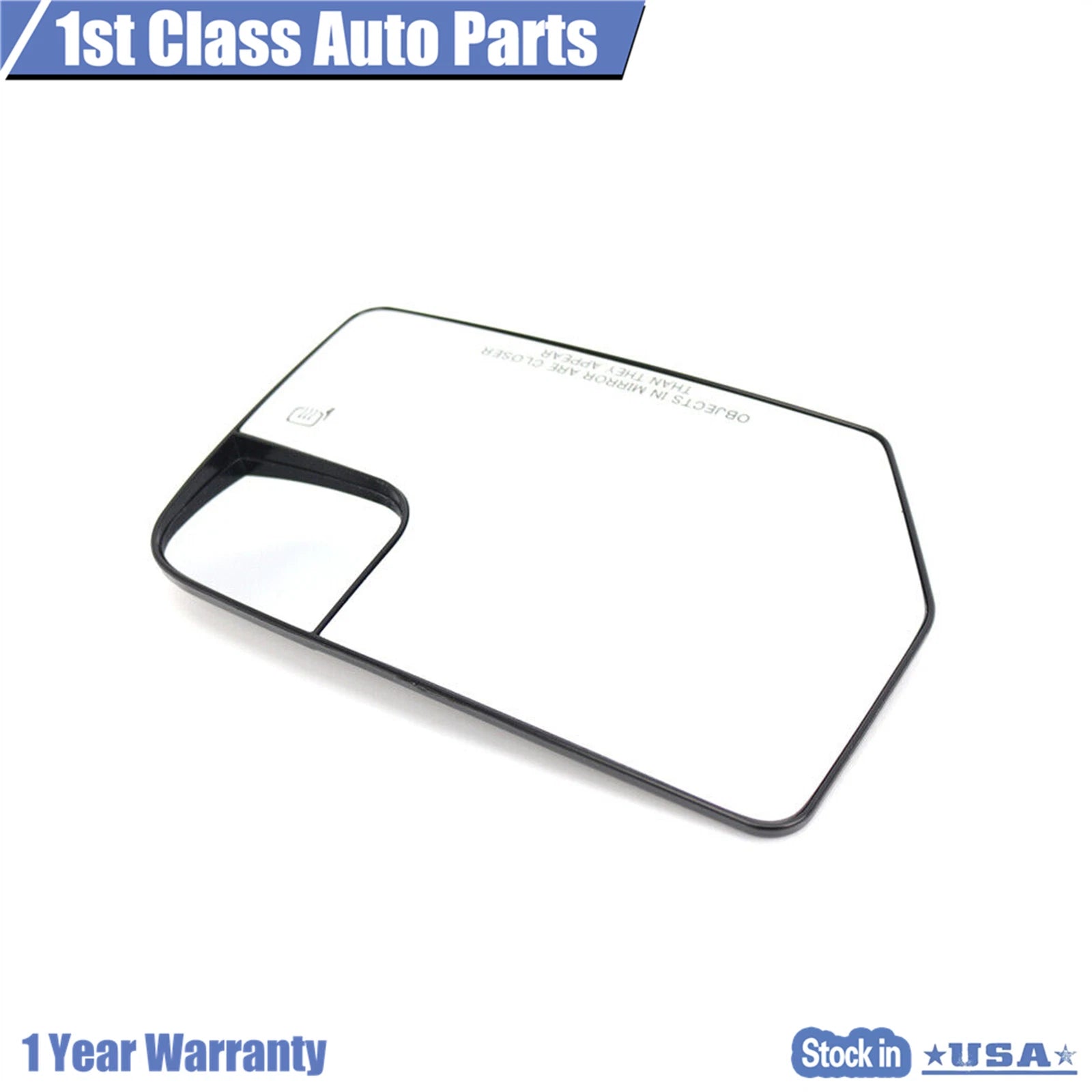 Rear View Mirror Glass + Backplate Right for Ford Expedition Lincoln (2012–2017)