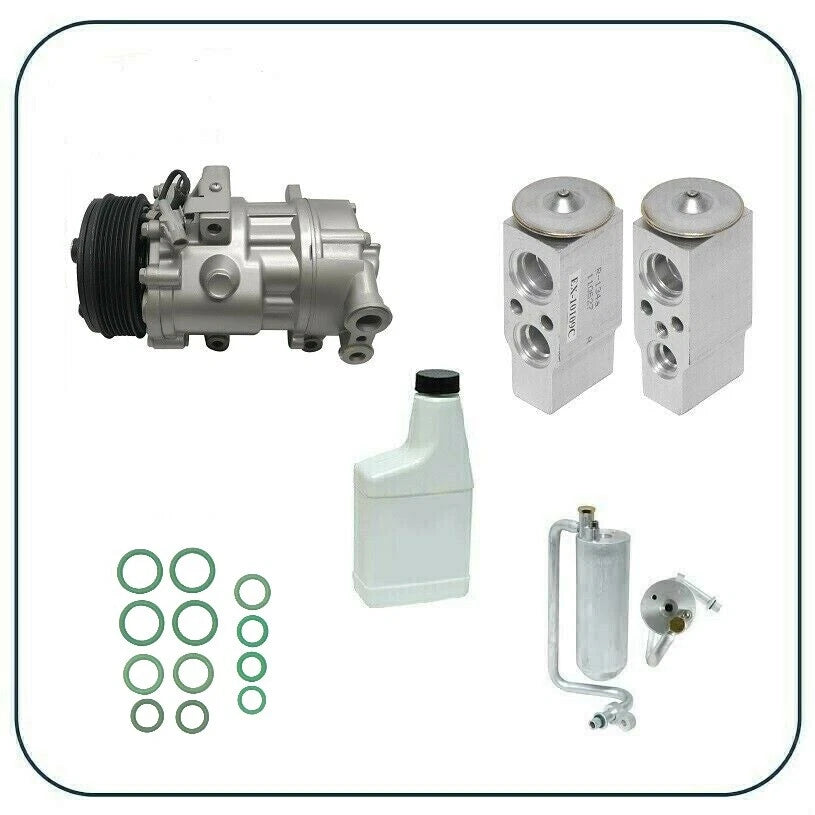 A/C Compressor Kit Replacement for Pontiac Vibe 1.8L (2003–2008)