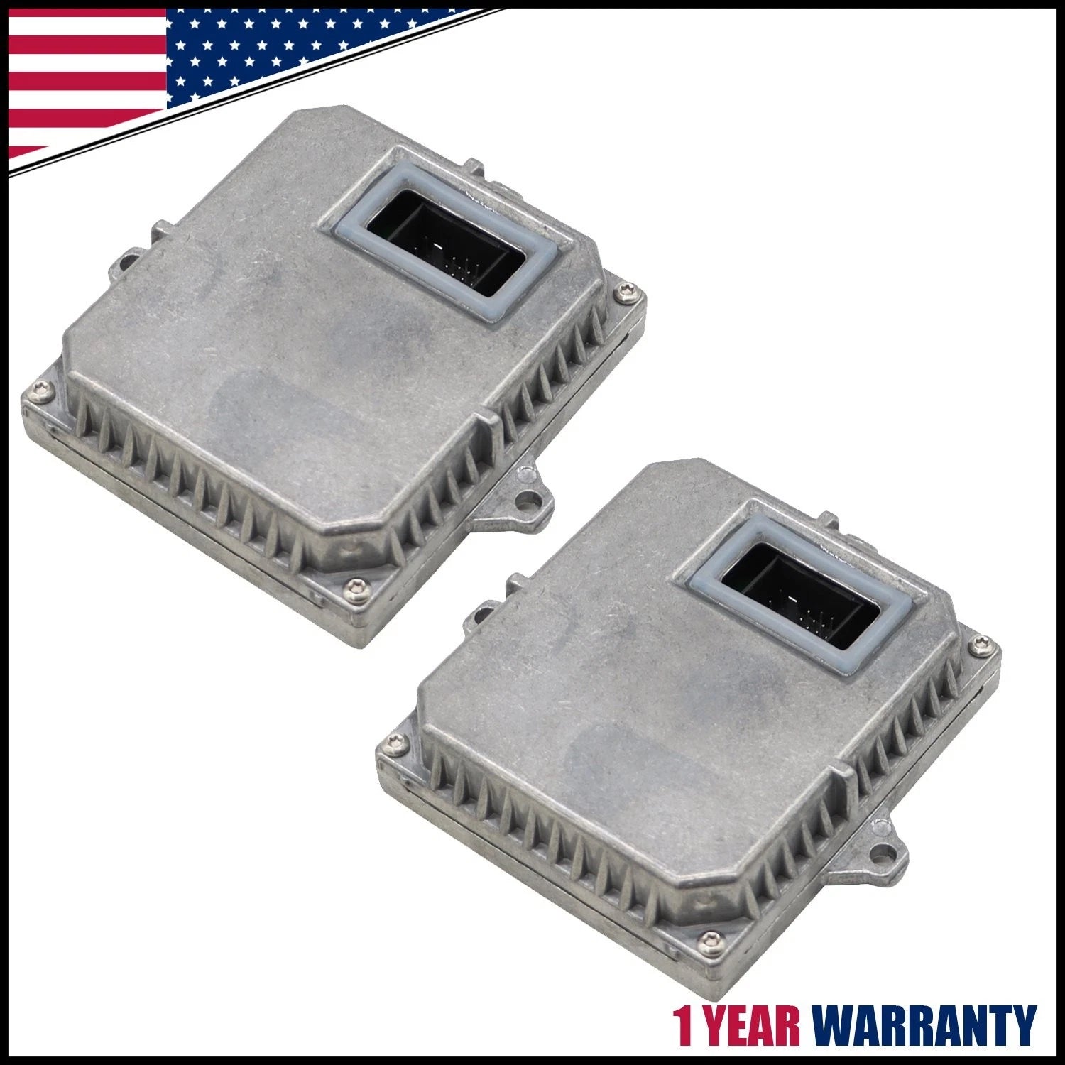 2X Xenon Headlight HID Ballast Control Unit Module ECU for VW Jetta Golf GTi (GEN5)