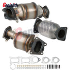 Set of 2 Catalytic Converters for Honda Accord (2003–2007) & Odyssey (2005–2008) 3.0L, 3.5L