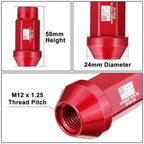 Set of 20 Closed End Lug Nuts M12 X1.25 24mm OD for J2 Engineering