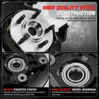 Loaded Wheel Knuckle for Ford Explorer Sport Trac, Mountaineer (2006–2010)