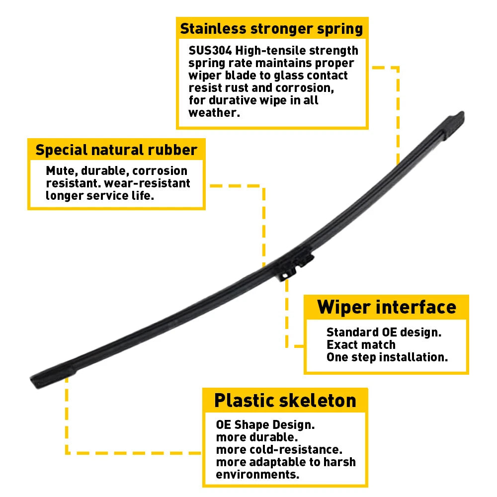 Rear Wiper Arm & Blade for Volvo XC90 (2016–2018)