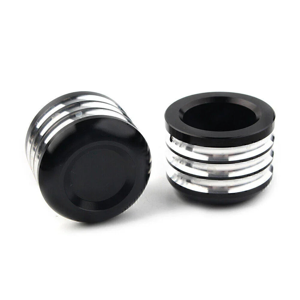 CNC Front Axle Cap Nut Covers for Harley Dyna Electra Glide Sportster