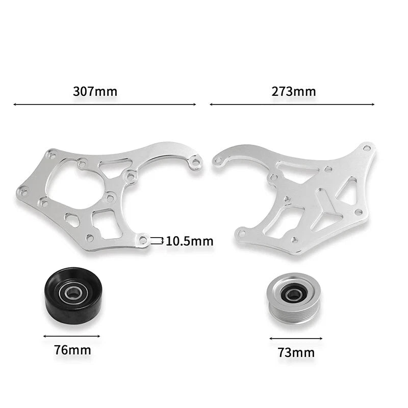 AC Conditioner Compressor Bracket for Sanden 508 Truck LSX LS1 LS2 LS3 LS6 (2000–2023)