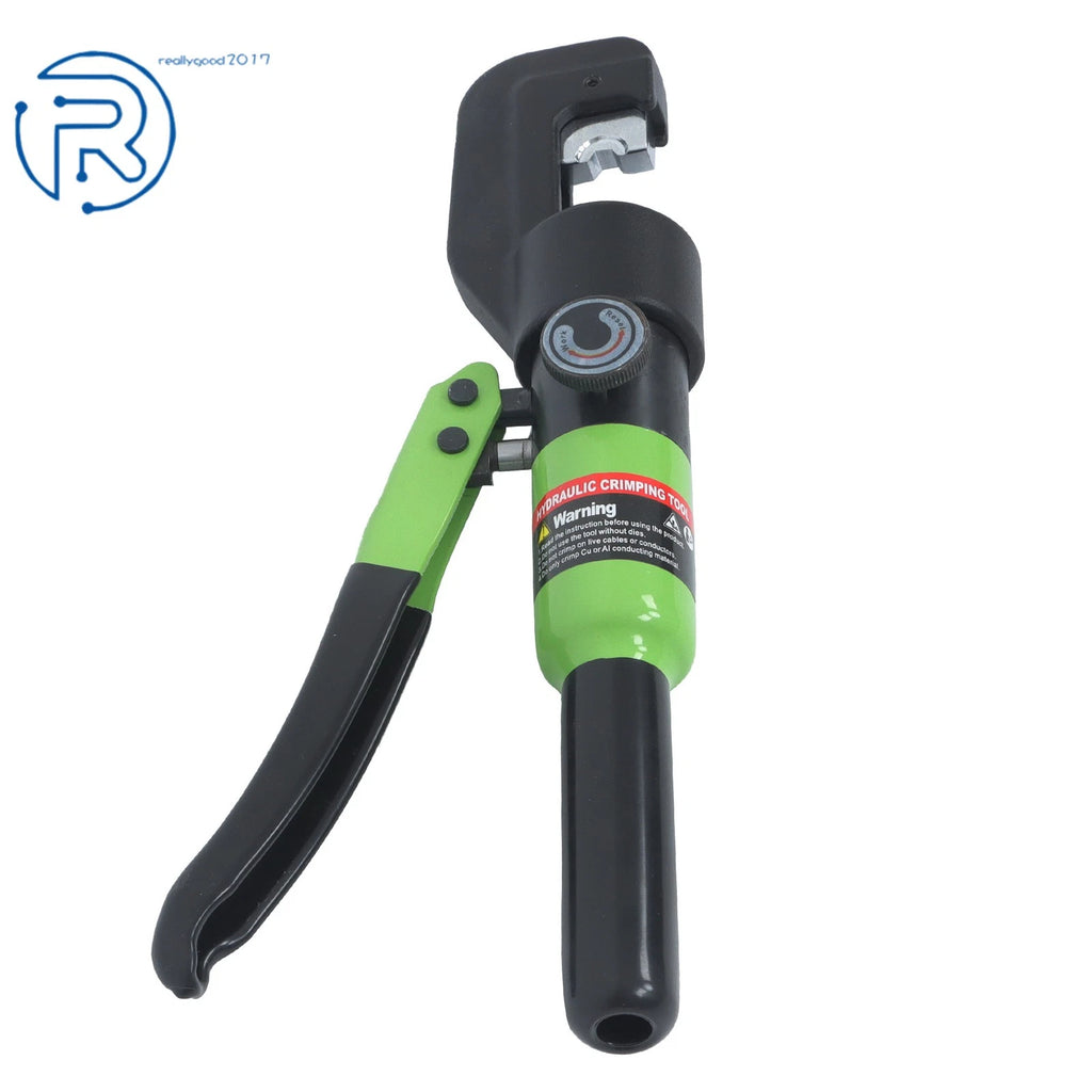 6Mt Hydraulic Wire Battery Cable Lug Terminal Crimper Tool with 8 Dies