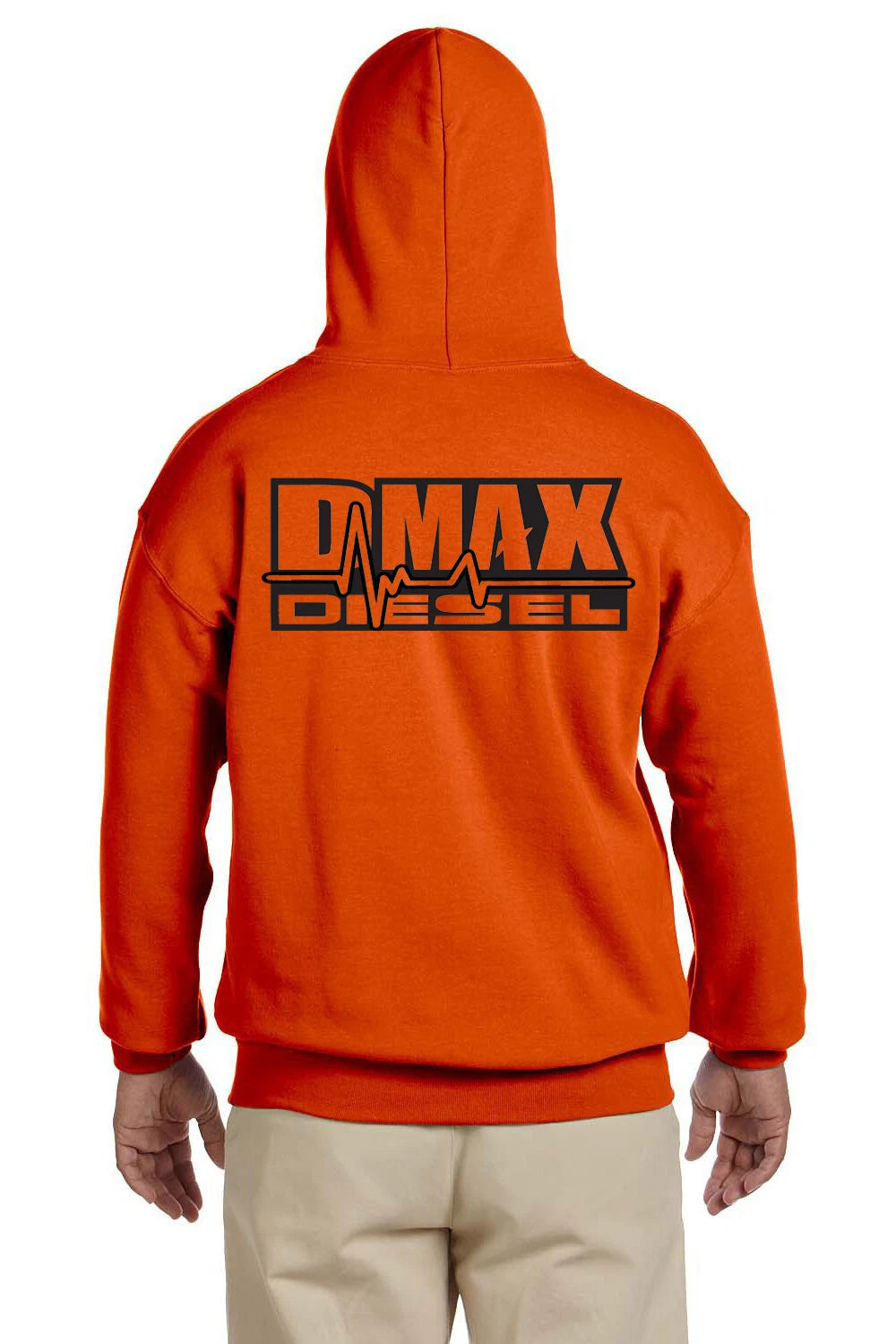 DPP Hoodie for Chevrolet Dmax Diesel (2010–2023) - XL, Orange