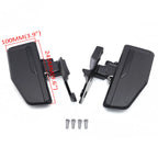 Black Omni Driver Floorboards Foot Pegs for Honda Gold Wing GL1800 (2018–2021)
