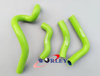 Silicone Radiator Hose for Kawasaki KLX650 1993-1996 BLACK