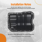 Lower Oil Pan for Mitsubishi Outlander Sport 2.0L (2012–2017) Steel Pan