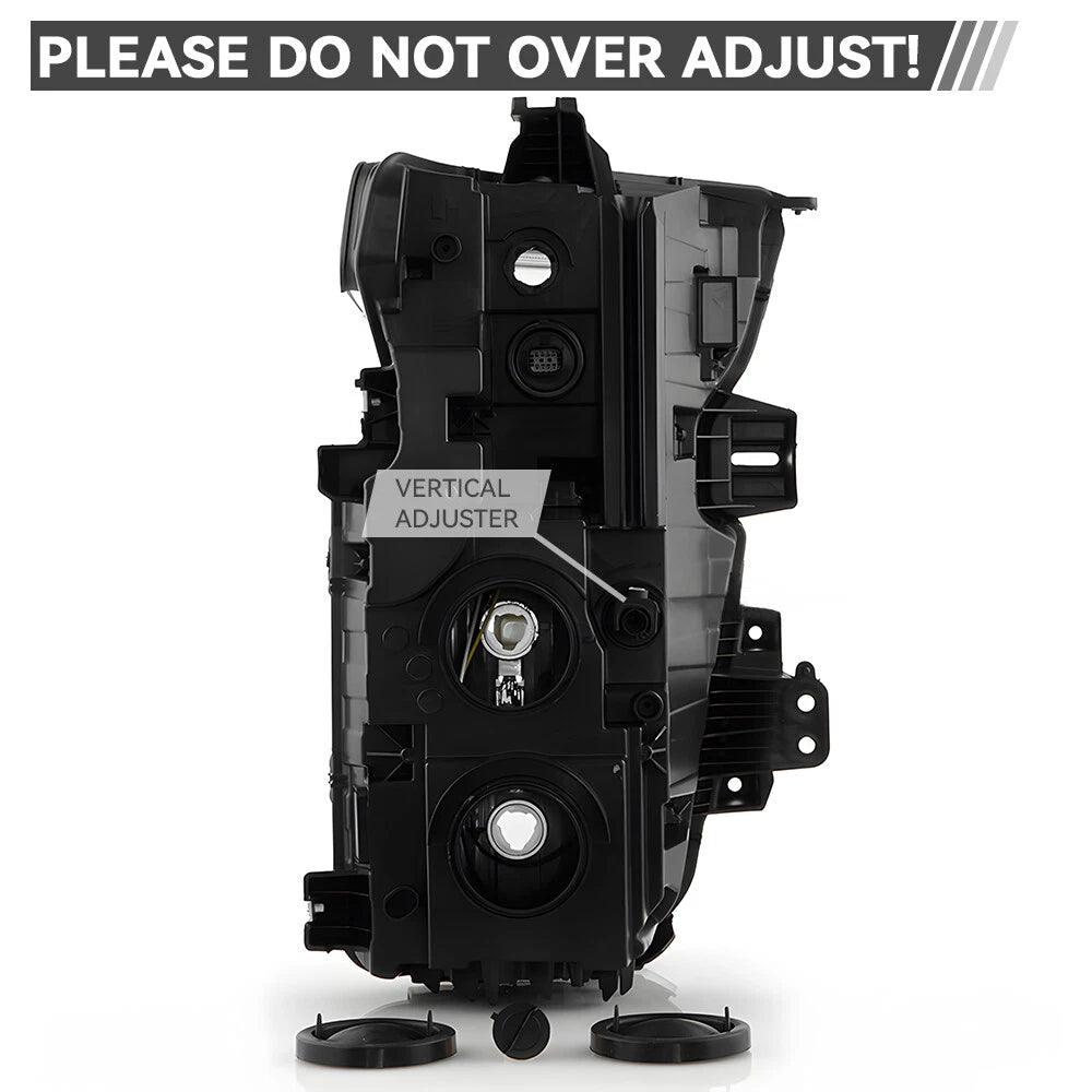 Halogen Headlight Driver Side for Chevy Silverado 2500HD 3500HD (2020–2023)