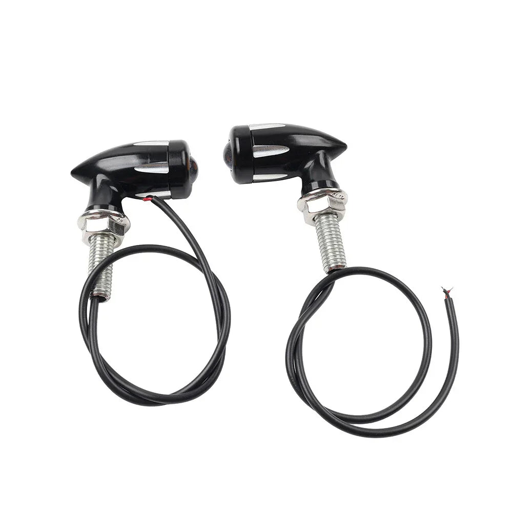 Mini Turn Signal Light Blinker 8mm for Bobber Cafe Racer