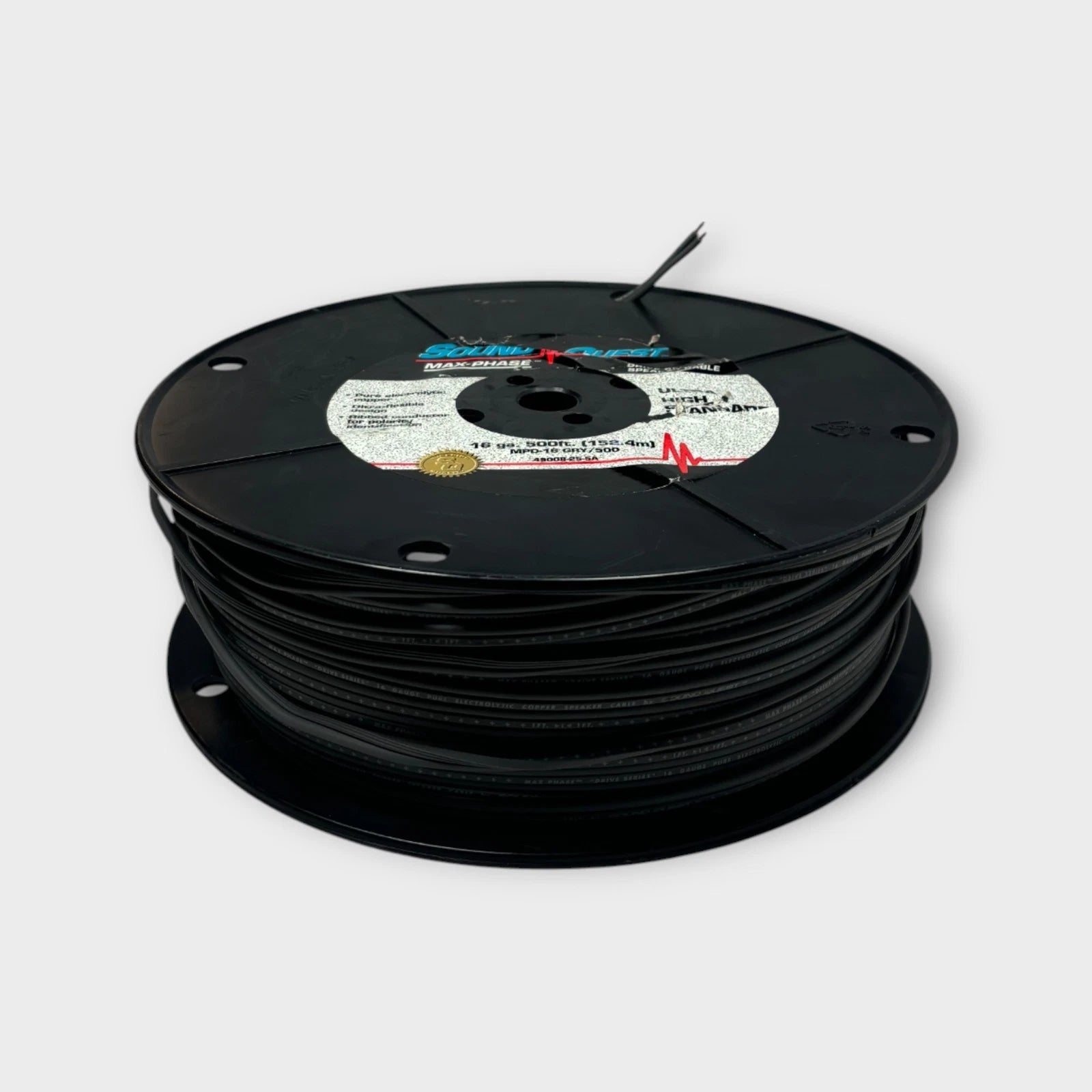 Sound Quest Drive Series Speaker Cable 16ga 500ft Spool 49008-25-5A/B