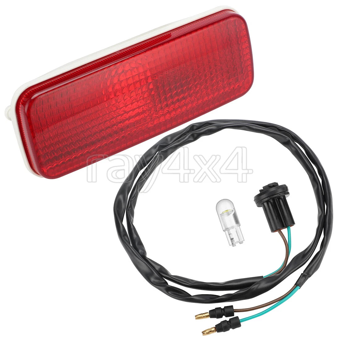 Tail Light Assembly with Socket & Bulb for Honda Recon 250 TRX250TE TRX250TM (2001–2004)