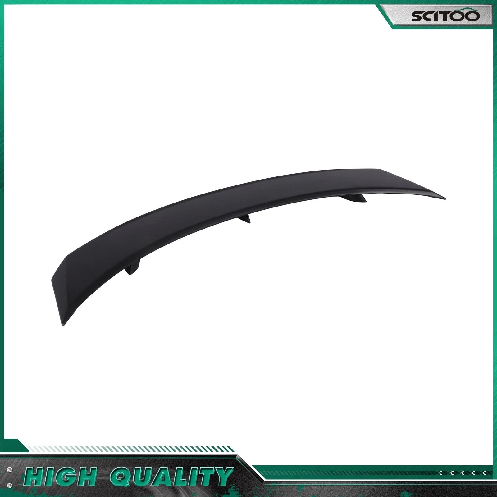 Spoiler Wing for Dodge Avenger (2008–2014) Matte Black ABS