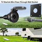 DC5521 Female IP67 Wall Socket for Starlink Mini (30V)