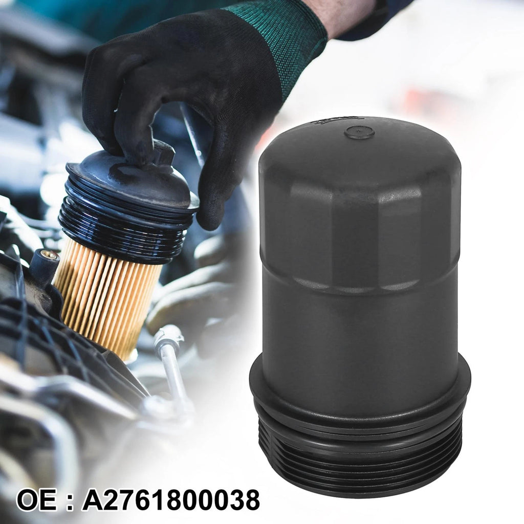 Oil Filter Cap Assembly for Mercedes-Benz C300 C350 C400 (2015–2019) A2761800038