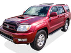 6" Polished iBoard Side Step Nerf Bar for Toyota 4Runner (2003-2009)
