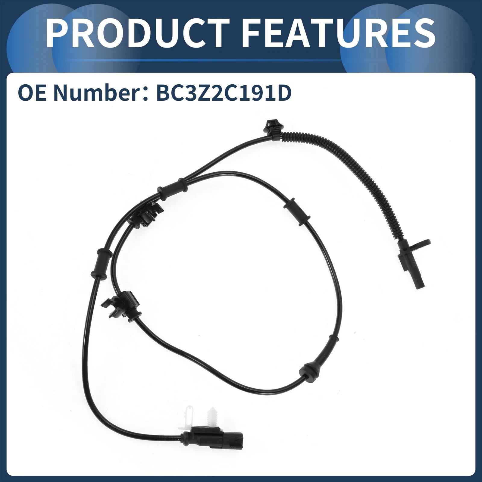 ABS Wheel Speed Sensor for Ford F-350 Super Duty (2011–2016) No.BC3Z2C191D